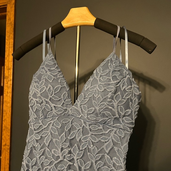 Sparkly blue formal dress | Size: M - Picture 4 of 10